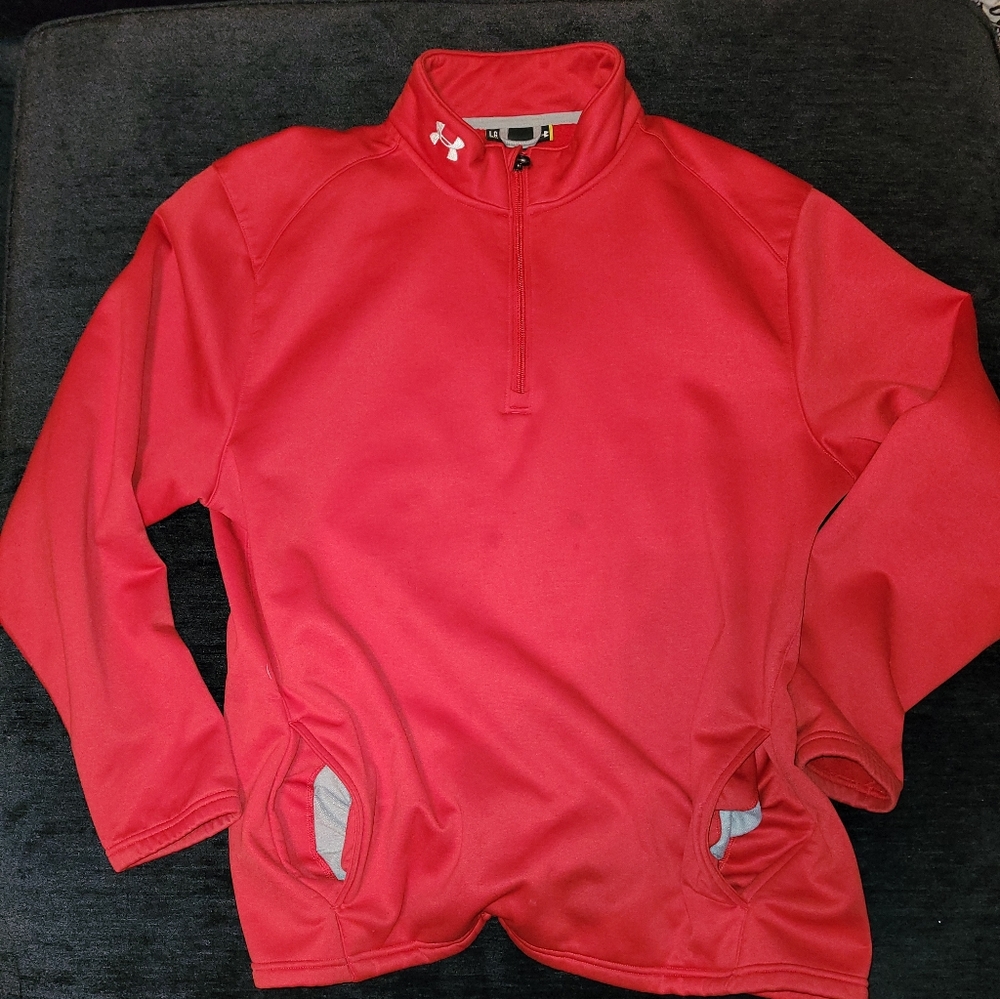 Under Armour warm up 1/4 zip sweatshirt